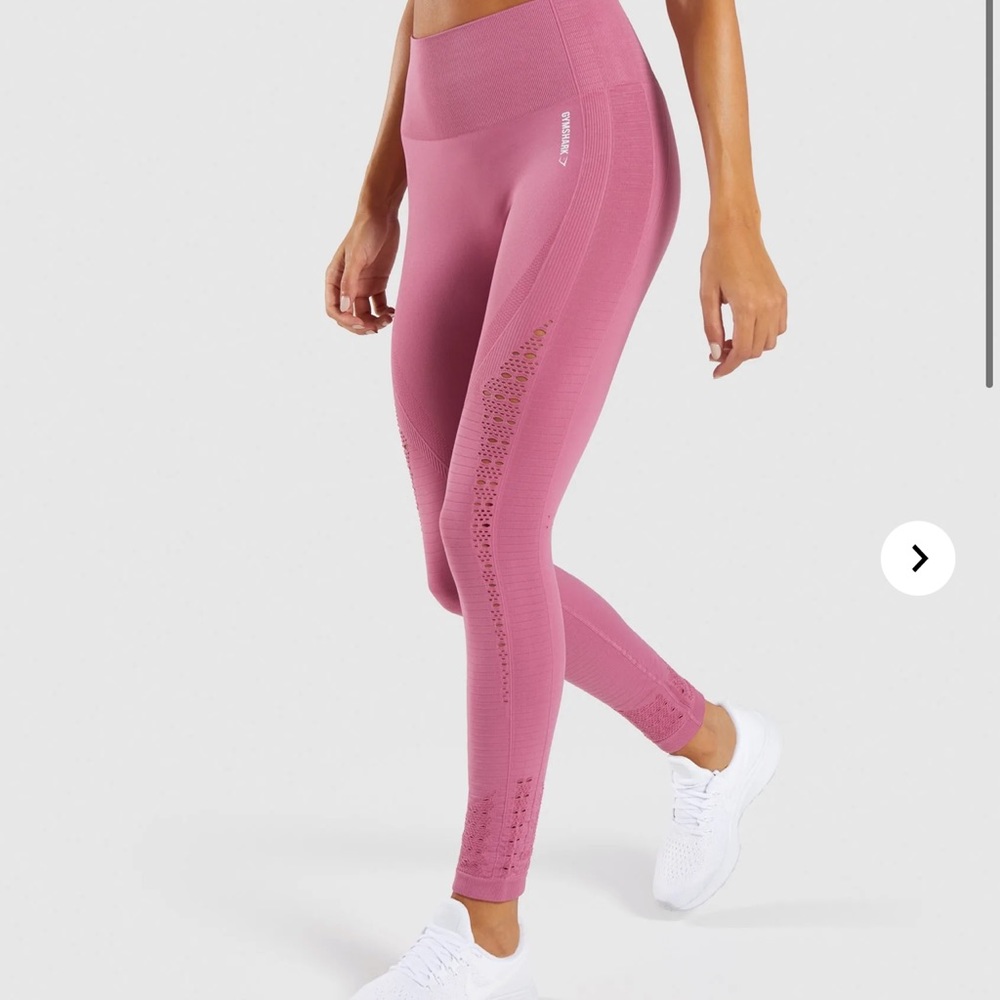 Gymshark Energy+ Seamless Leggings - Dusky Pink